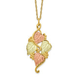 10k Tri-color Black Hills Gold Necklace