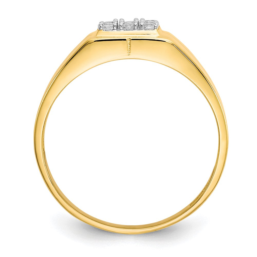 IB Goodman Mens CZ Ring - WBC