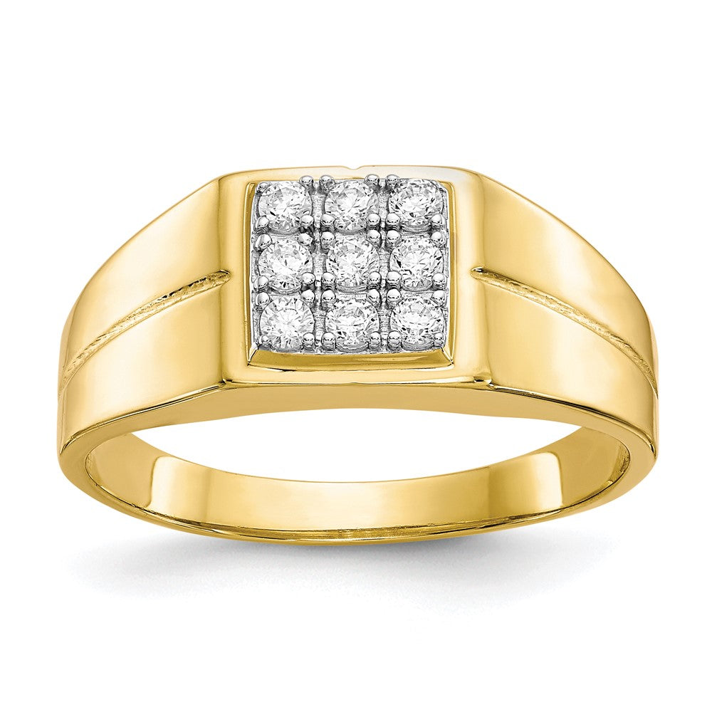IB Goodman Mens CZ Ring - WBC