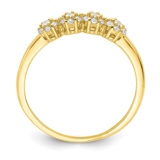 Clear CZ Stackable Ring - WBC