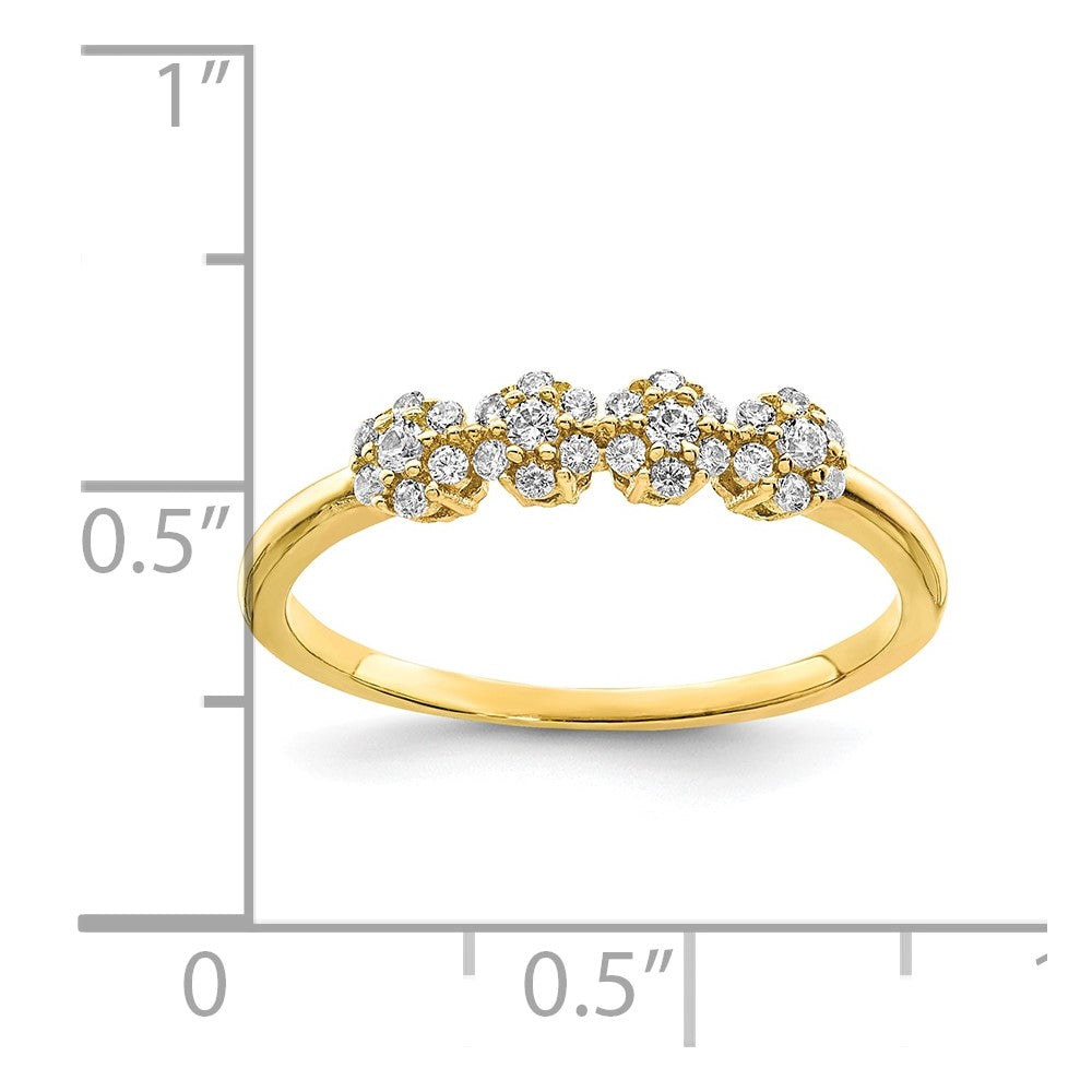 Clear CZ Stackable Ring - WBC