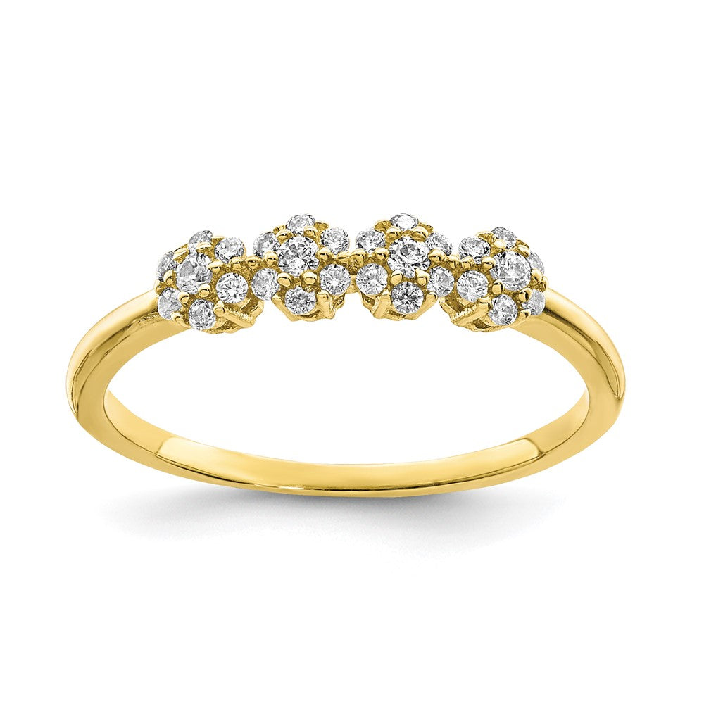 Clear CZ Stackable Ring - WBC