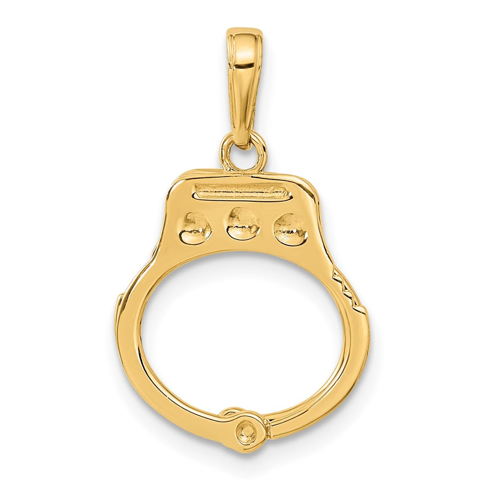 Moveable Handcuffs Pendant - WBC