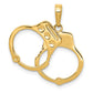 Moveable Handcuffs Pendant - WBC