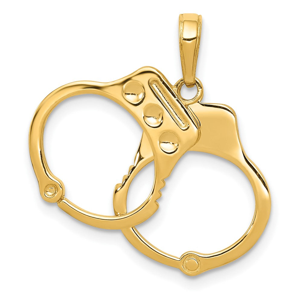 Moveable Handcuffs Pendant - WBC