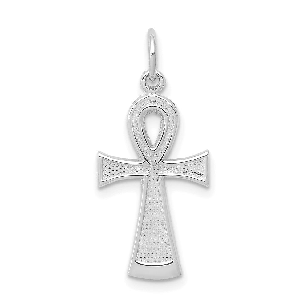 Solid Flat-Backed Ankh/Egyptian Cross Pendant - WBC