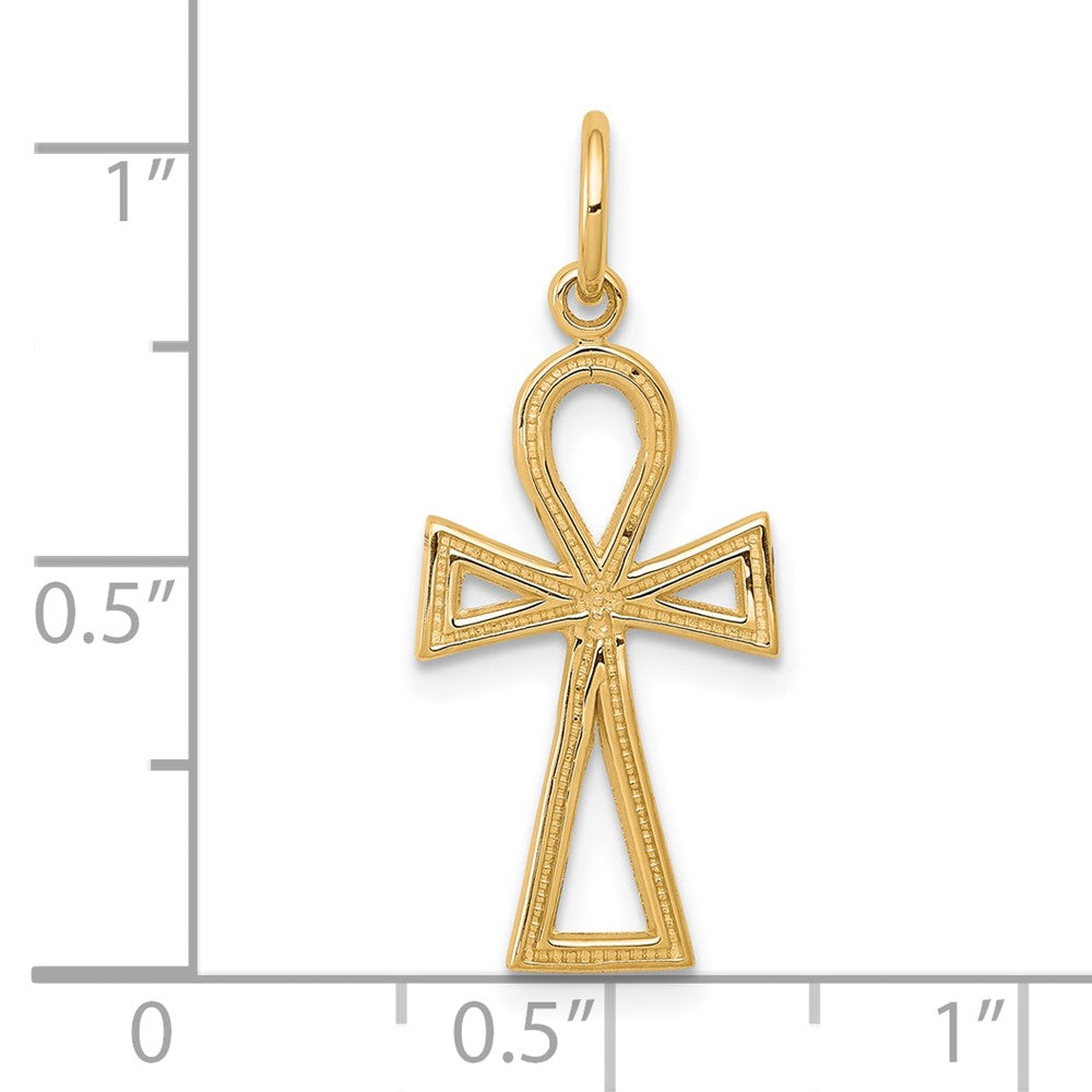 Ankh Cross Charm - WBC