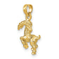 3-D Capricorn Zodiac Pendant - WBC