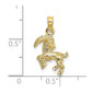 3-D Capricorn Zodiac Pendant - WBC