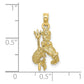 3-D Aquarius Zodiac Pendant - WBC