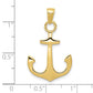 3-D Anchor Pendant - WBC