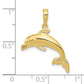 Dolphin Swimming Pendant - WBC