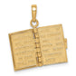 3-D Moveable Pages HOLY BIBLE Opens with Lords Prayer Inside Pendant - WBC