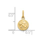 Small Round Angel Charm - WBC