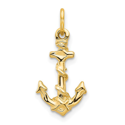 Anchor with Rope Pendant - WBC