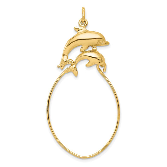 Double Dolphin Charm Holder - WBC