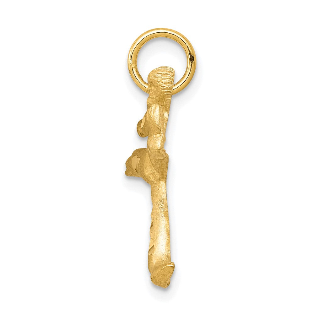 Solid Karate Person Charm - WBC