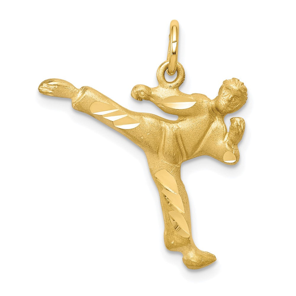 Solid Karate Person Charm - WBC