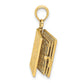 3-D Moveable Pages Bible Opens with Lords Prayer Inside Pendant - WBC