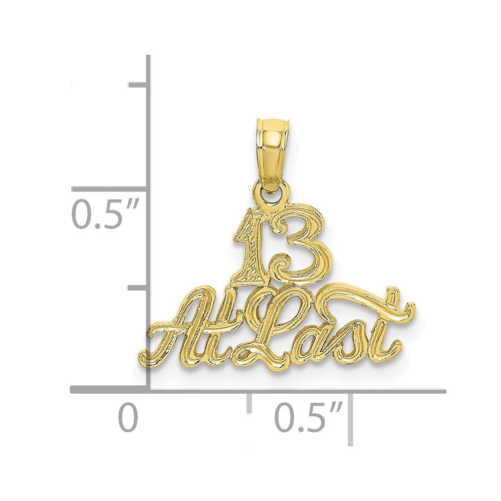 13 AT LAST Pendant - WBC