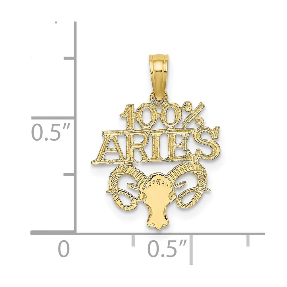 100% ARIES Zodiac Charm - WBC