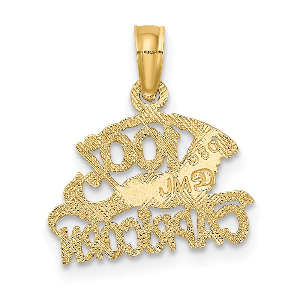 100% CAPRICORN Zodiac Charm - WBC
