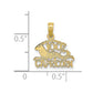 100% CAPRICORN Zodiac Charm - WBC