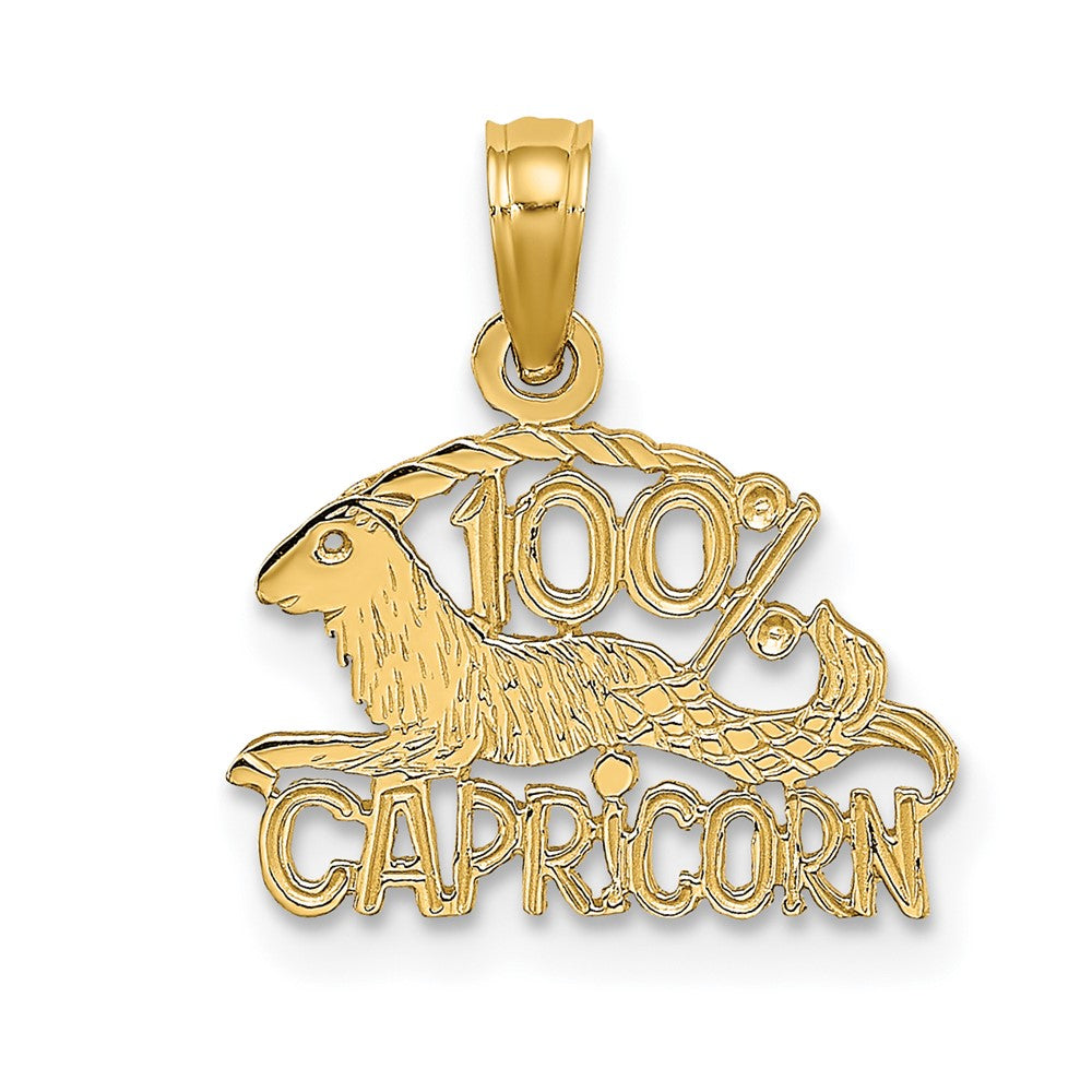 100% CAPRICORN Zodiac Charm - WBC