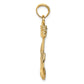 Large 2-D Anchor with Rope Pendant - WBC