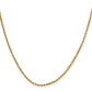 Semi-solid D/C Rope Chain - WBC