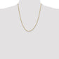 Semi-solid D/C Rope Chain - WBC