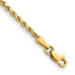 Semi-solid D/C Rope Chain - WBC