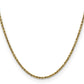 Semi-solid D/C Rope Chain - WBC