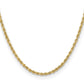 Semi-solid D/C Rope Chain - WBC