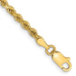 Semi-solid D/C Rope Chain - WBC