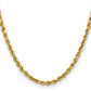 Semi-solid D/C Rope Chain - WBC