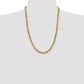 Semi-solid D/C Rope Chain - WBC