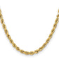 Semi-solid D/C Rope Chain - WBC