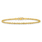Ultra D/C Lightweight Rope Chain Anklet - WBC