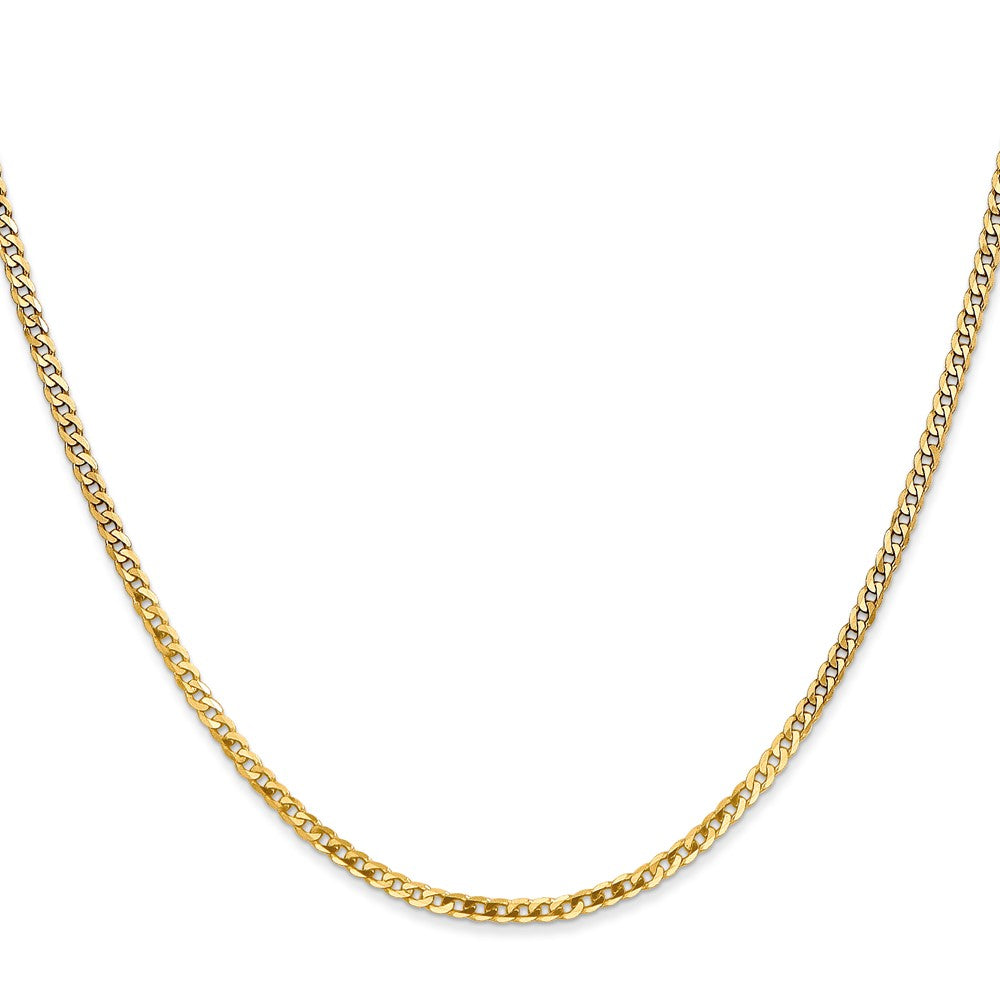 Flat Beveled Curb Chain - WBC