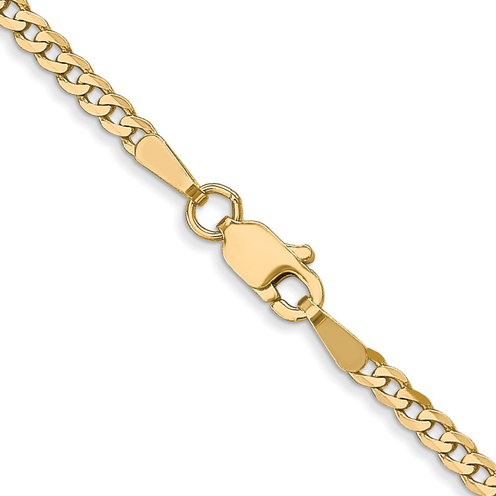 Flat Beveled Curb Chain - WBC
