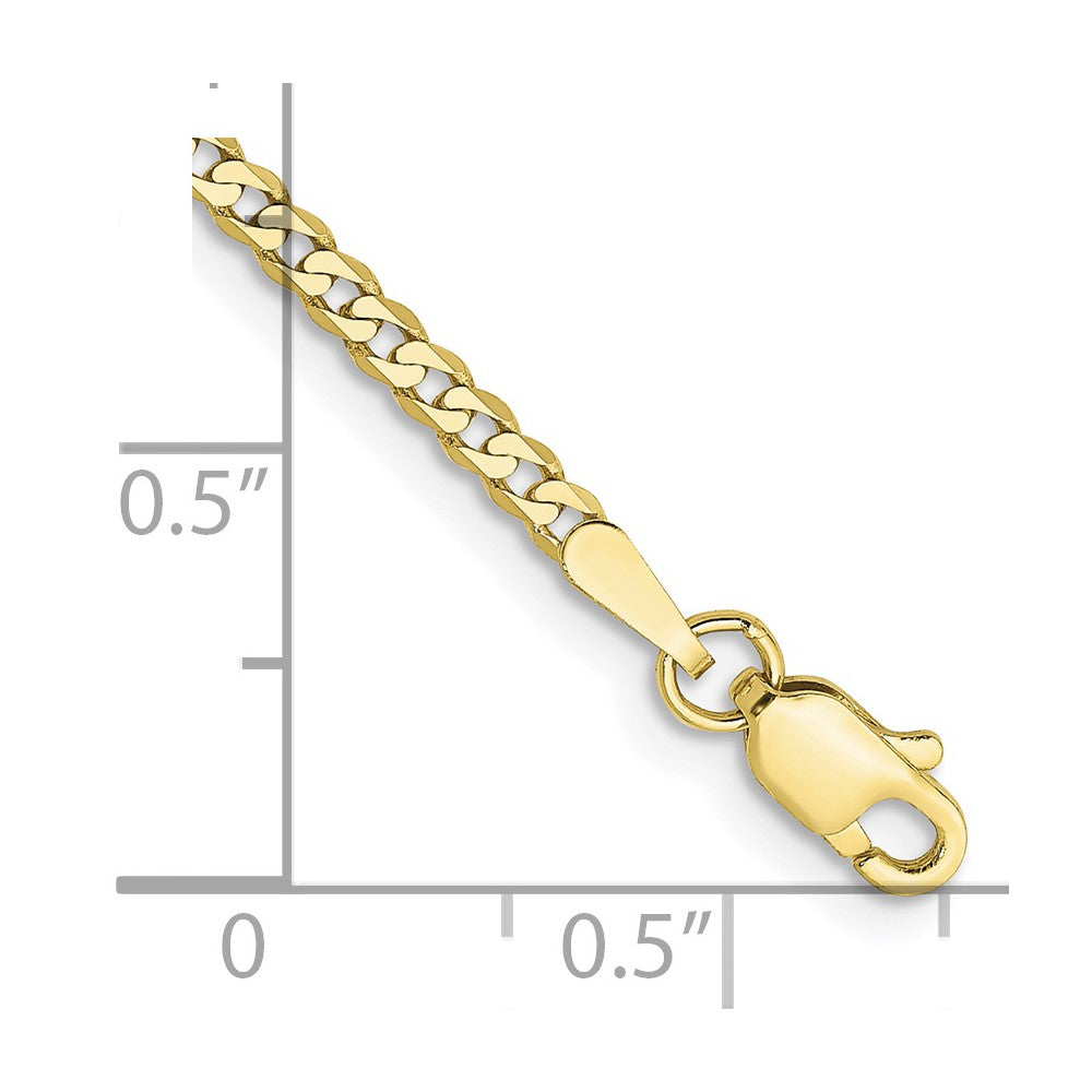 Flat Beveled Curb Chain - WBC