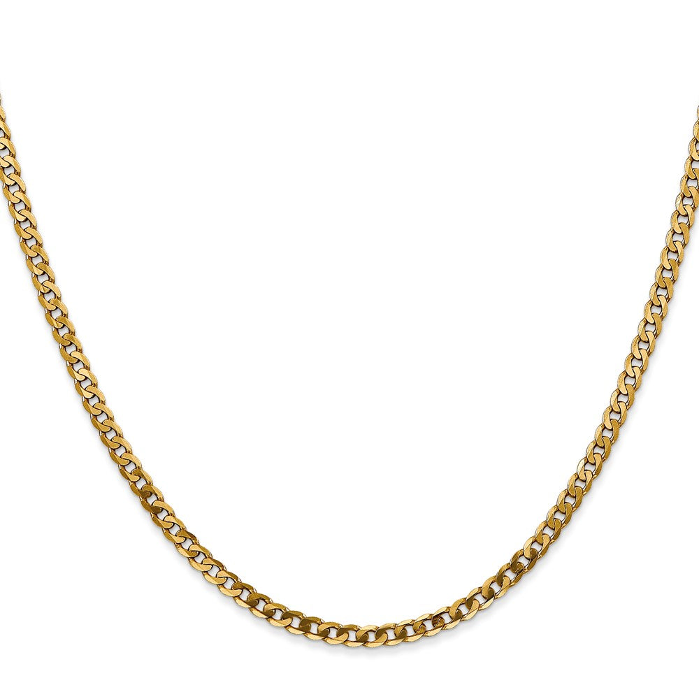 Flat Beveled Curb Chain - WBC
