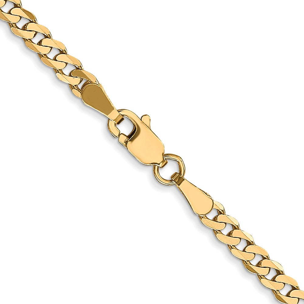 Flat Beveled Curb Chain - WBC