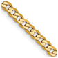 Flat Beveled Curb Chain - WBC