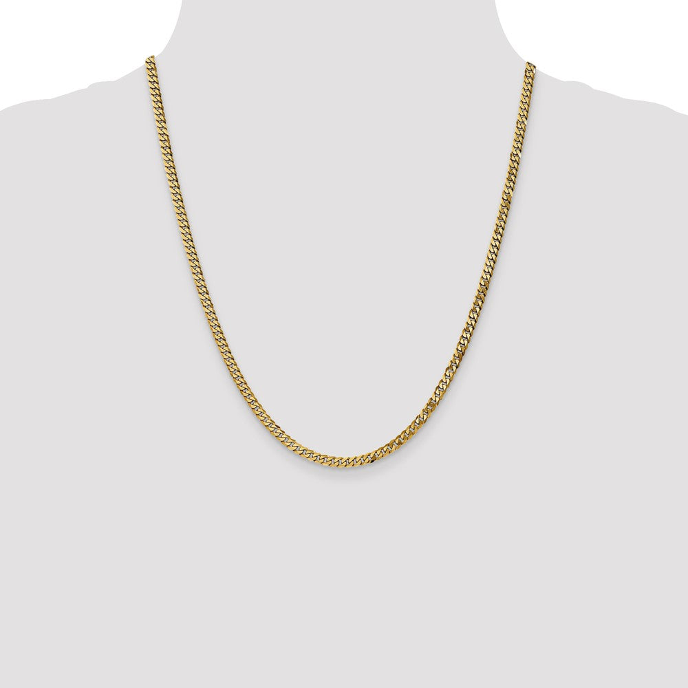 Flat Beveled Curb Chain - WBC