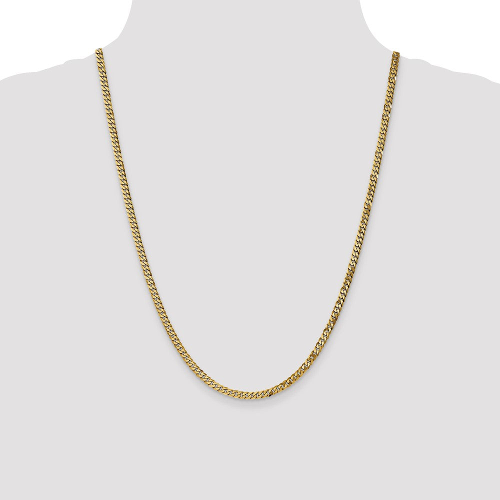 Flat Beveled Curb Chain - WBC