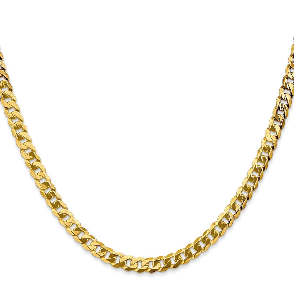 Flat Beveled Curb Chain - WBC