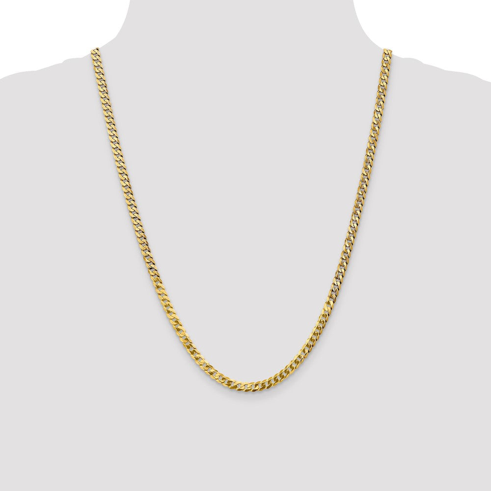 Flat Beveled Curb Chain - WBC