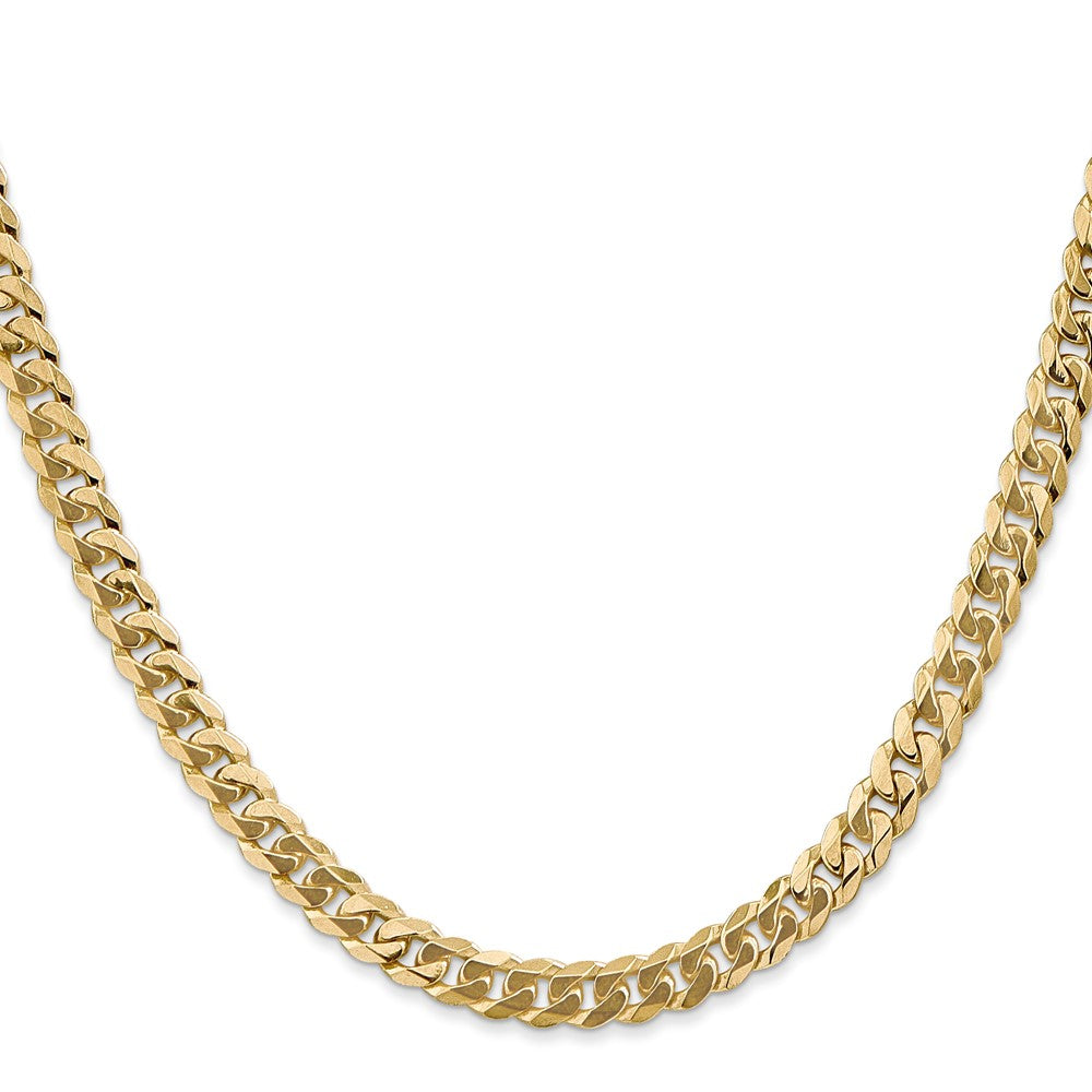 Flat Beveled Curb Chain - WBC